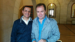 Figura 2 - Pier Giorgio Caria e Javier Sierra